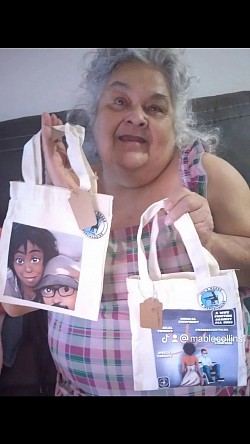 Purchased two of the smaller tote bags